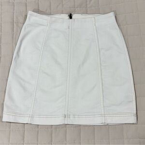 Free People Modern Femme Stretch Denim Mini Skirt Pencil Skirt Size 4